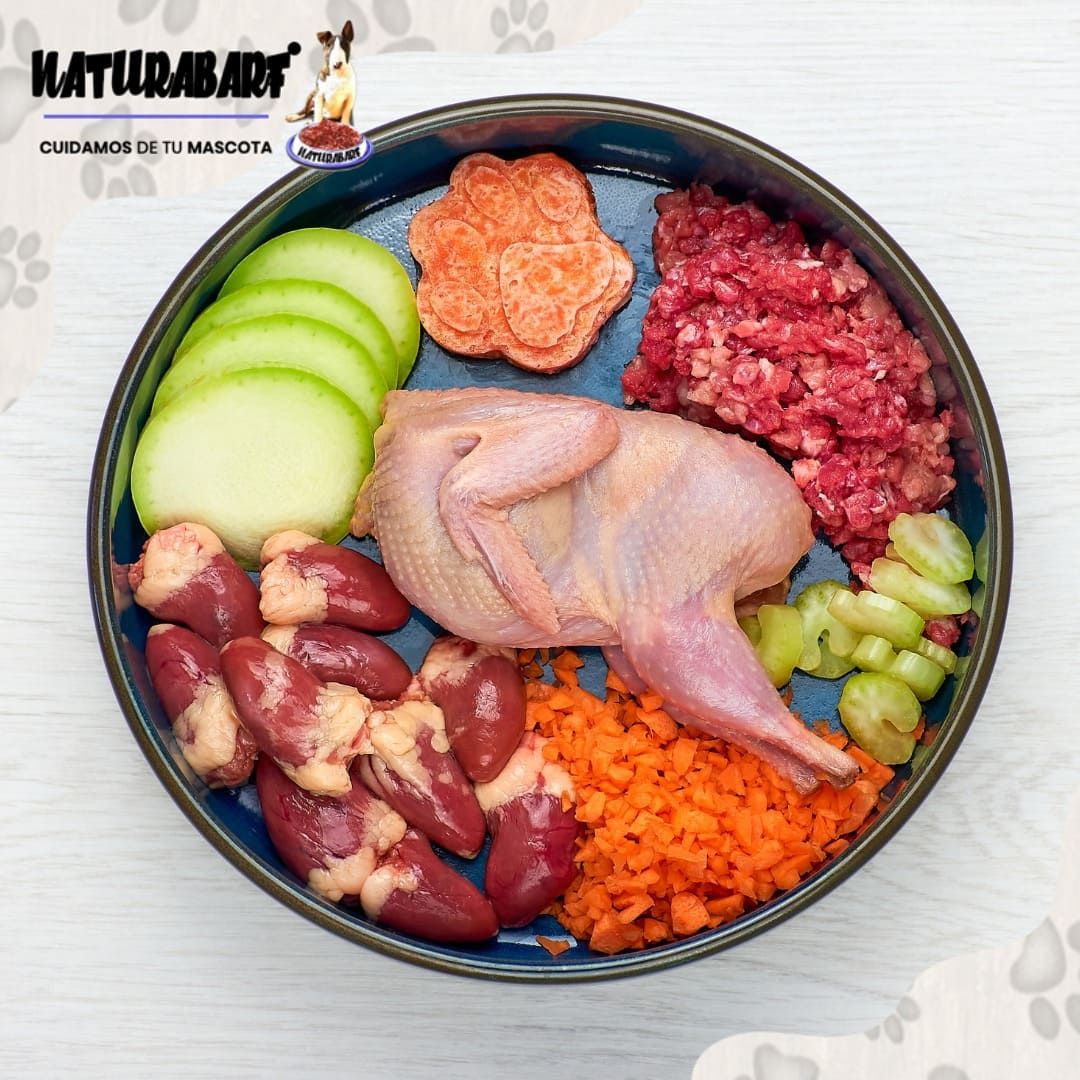 Naturabarf: Dieta BARF congelada 100% natural