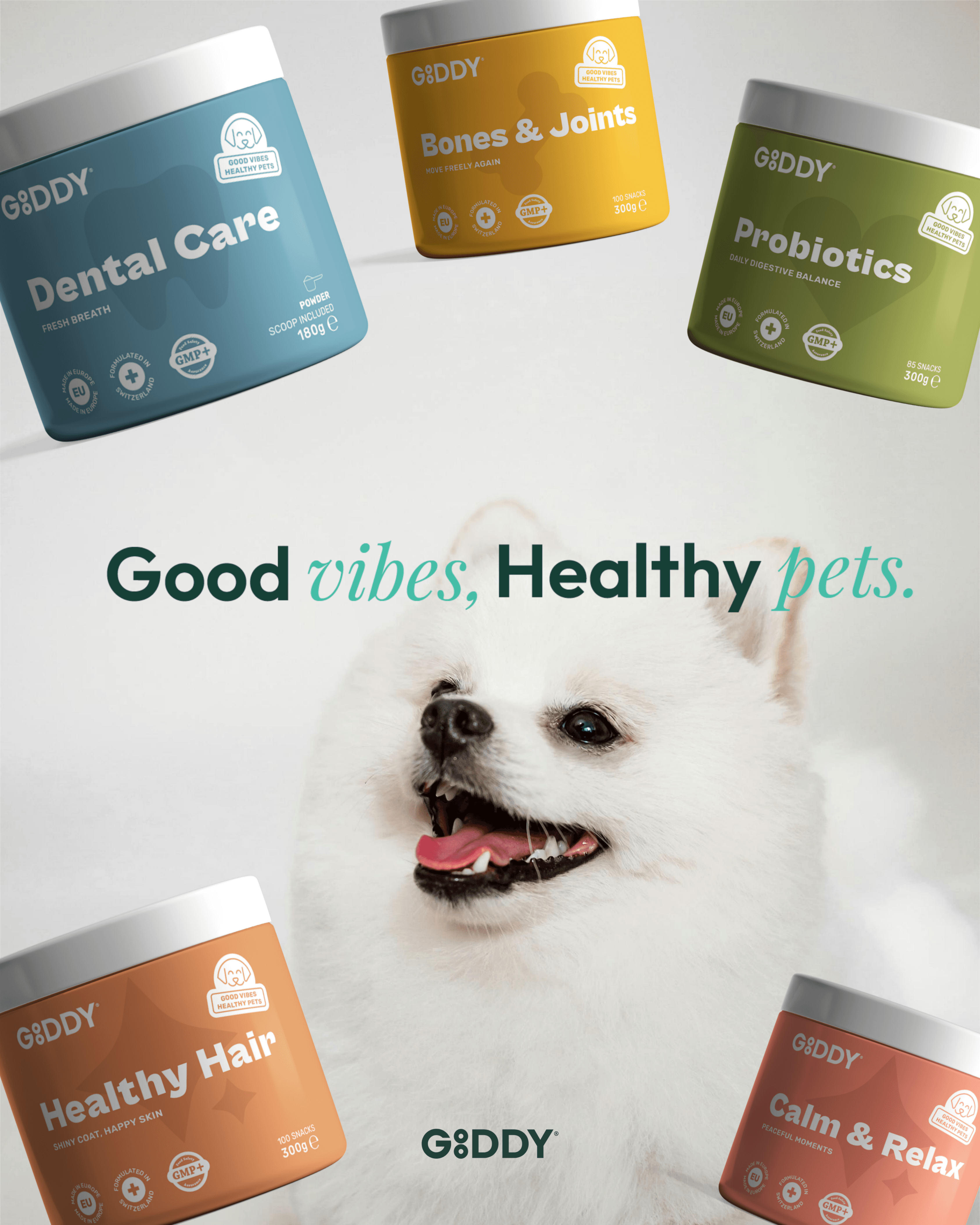 Gooddy Pets: Suplementos en forma de premio