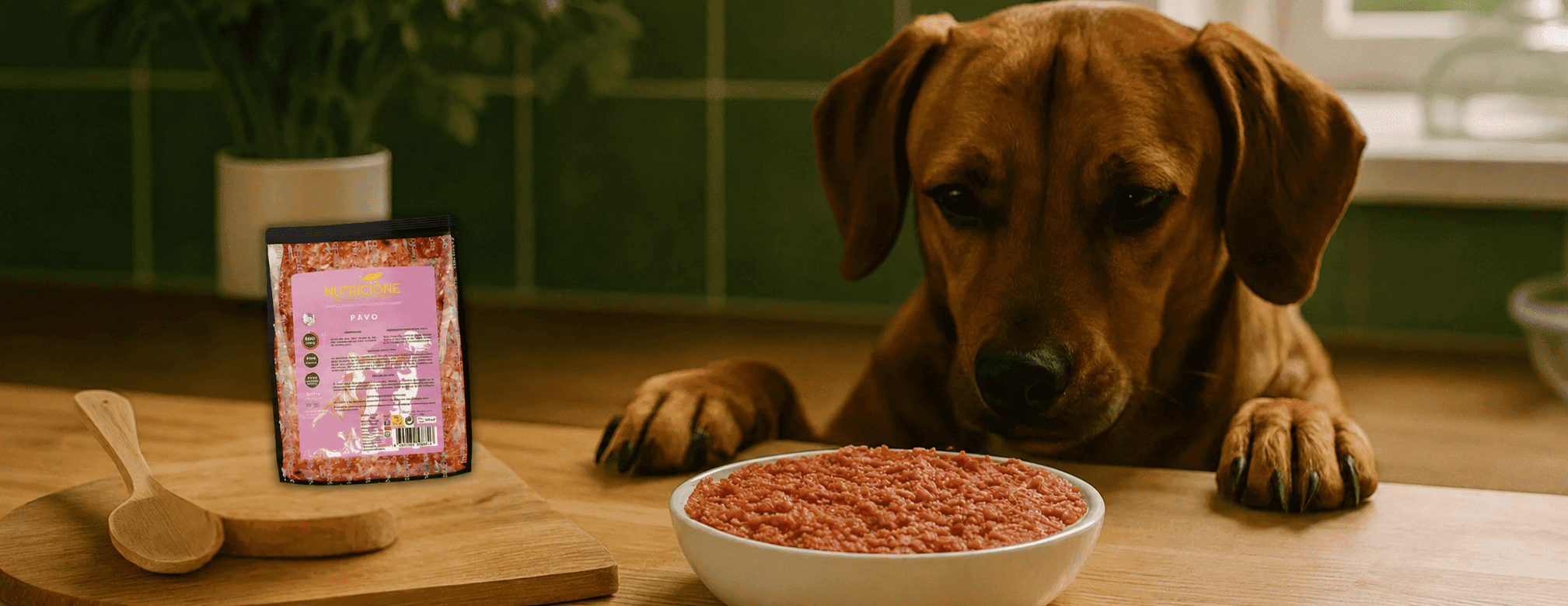 Nutricione: Alimentación natural para mascotas banner