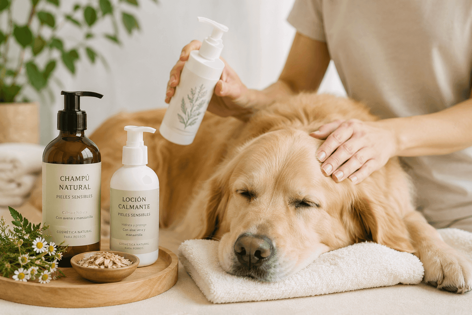 Cosmética natural para perros sensibles: cuando cuidar su piel también es cuidar su bienestar