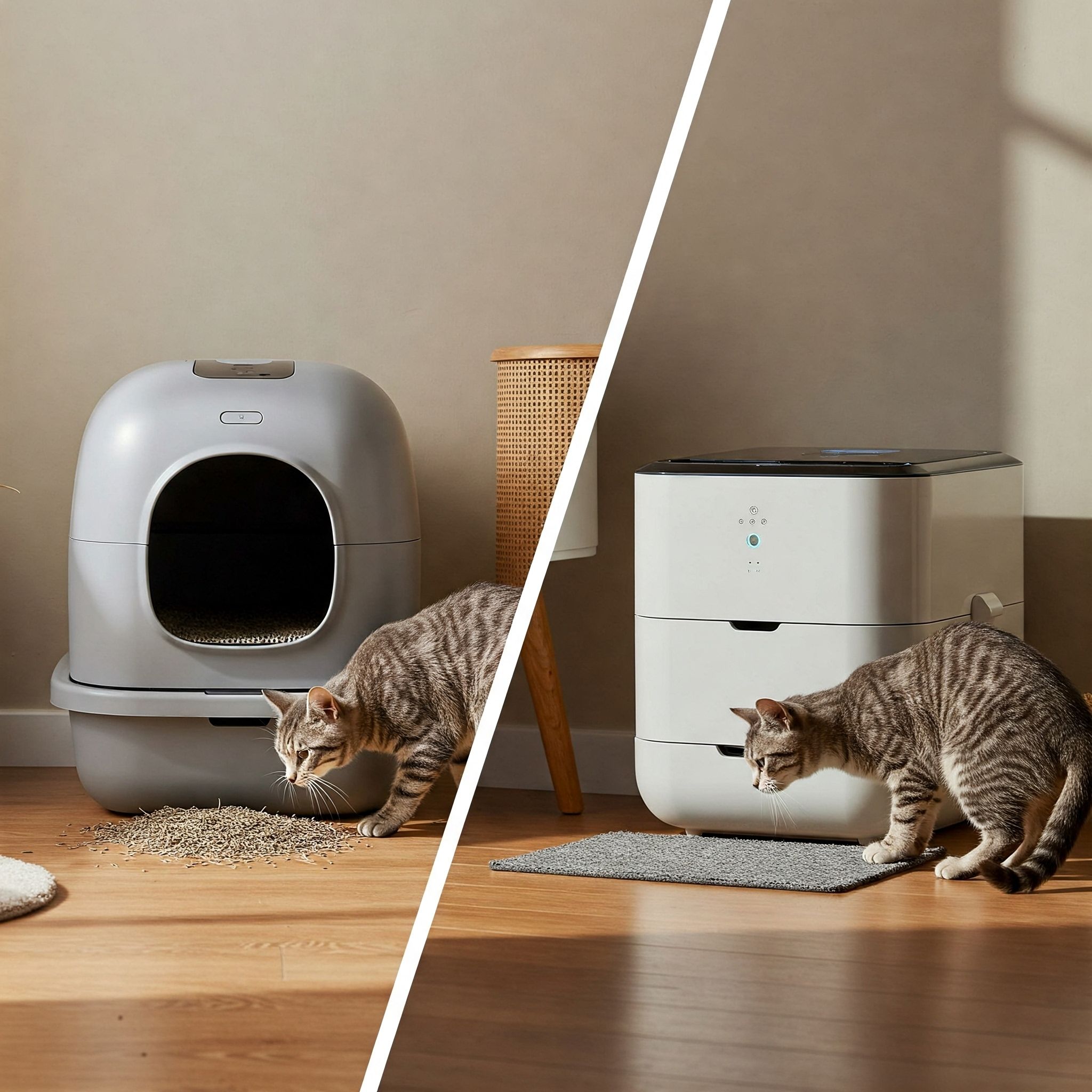 Areneros automáticos para gatos: ¿comodidad para ti o estrés para tu gato?