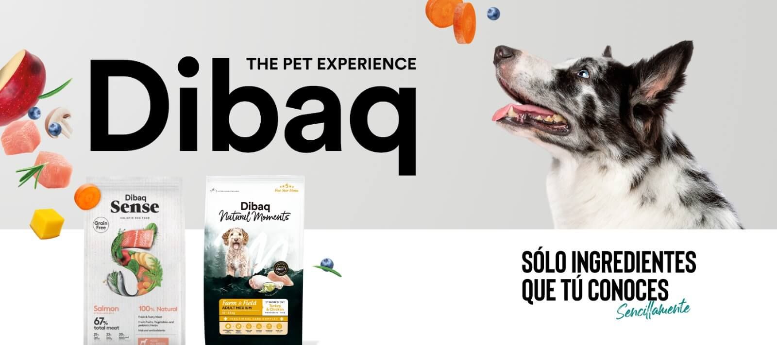 Dibaq: piensos y comida húmeda de calidad para perros y gatos banner