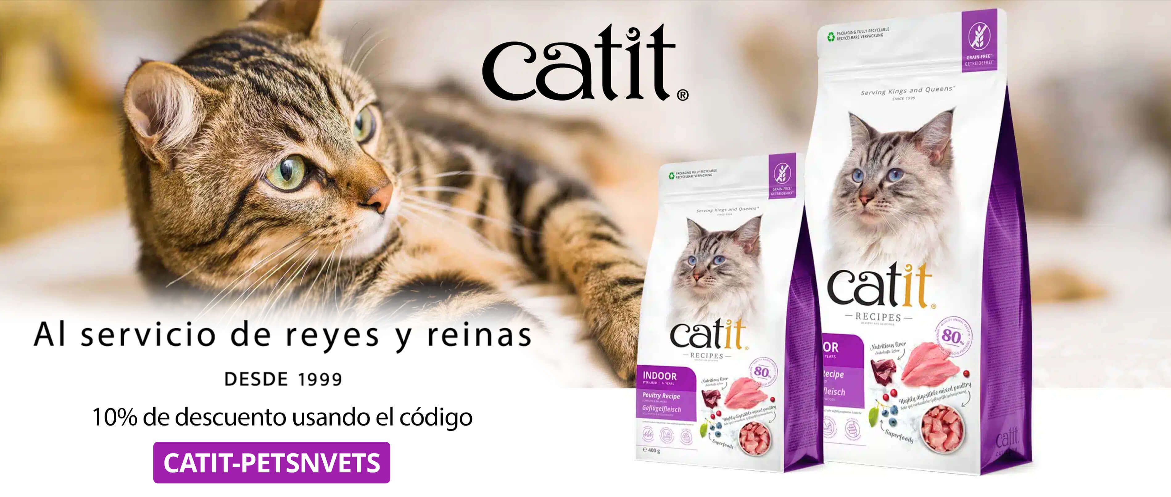 Catit: Productos diseñados específicamente para gatos banner