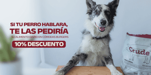 Crude: La comida que merece tu perro banner